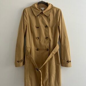 J. Crew Double-Breasted Trench Coat